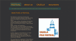 Desktop Screenshot of calellafolkfestival.com