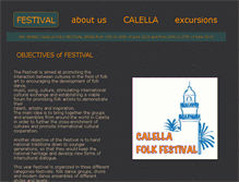 Tablet Screenshot of calellafolkfestival.com